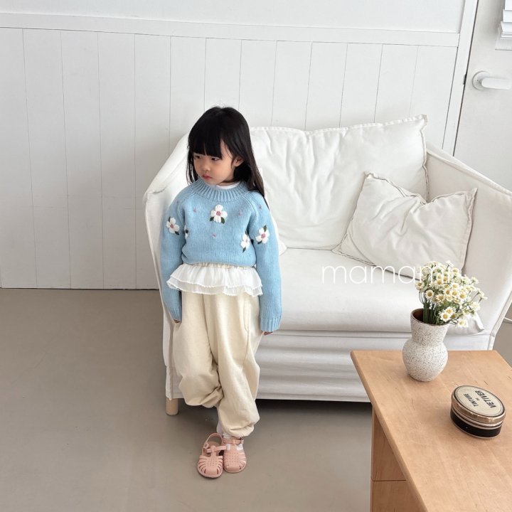 Mamami - Korean Children Fashion - #Kfashion4kids - Sugar Frill Jogger Pants - 12