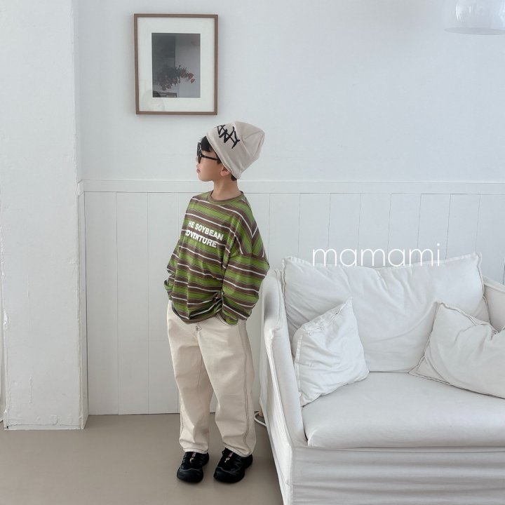 Mamami - Korean Children Fashion - #childofig - The Multi Stripe Tee - 7