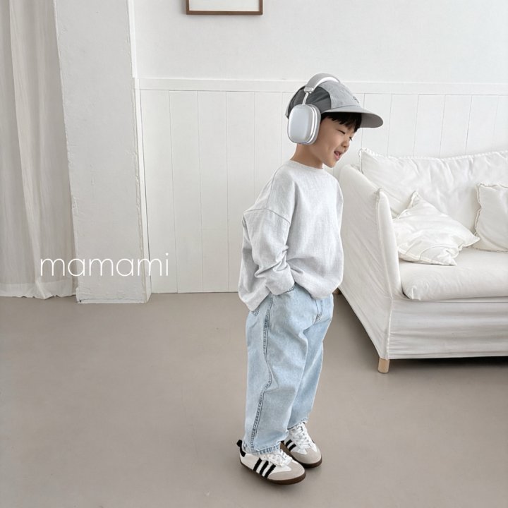Mamami - Korean Children Fashion - #childofig - Back Line Tape Tee - 3