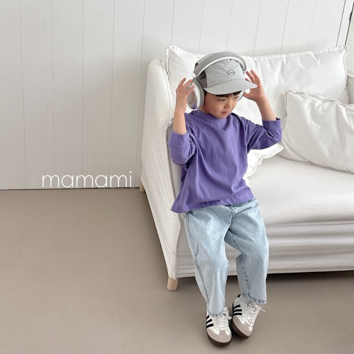 Mamami - Korean Children Fashion - #childofig - Ice Denim Pants - 5