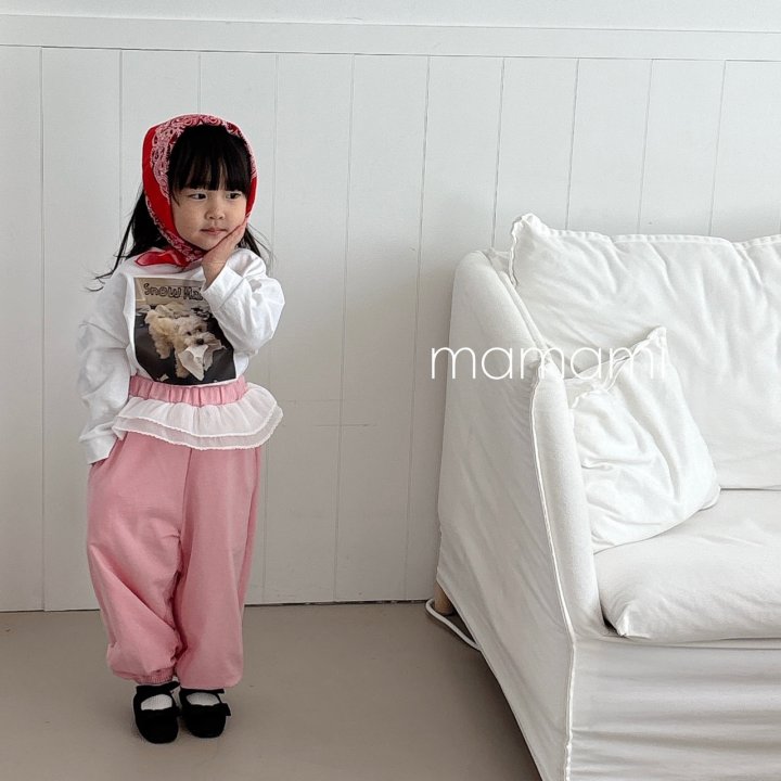 Mamami - Korean Children Fashion - #childofig - Sugar Frill Jogger Pants - 3