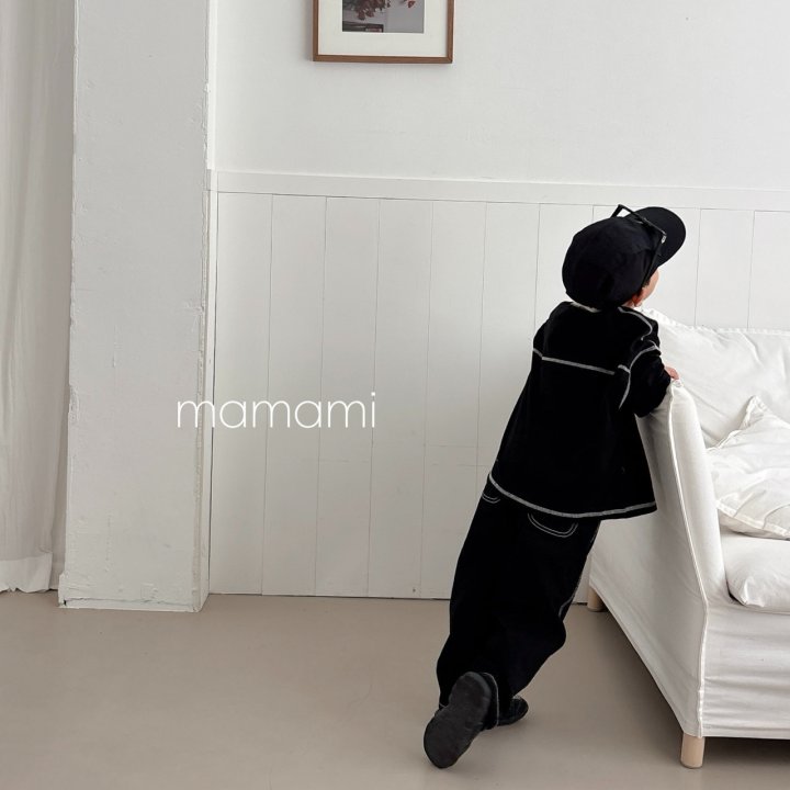 Mamami - Korean Children Fashion - #childrensboutique - Season Stitch Pants - 10