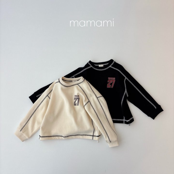 Mamami - Korean Children Fashion - #childrensboutique - 27 Stitch Sweatshirt
