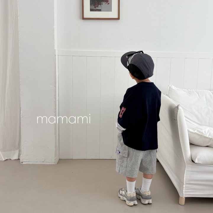 Mamami - Korean Children Fashion - #childrensboutique - Vintage Terry Cargo Pants - 9
