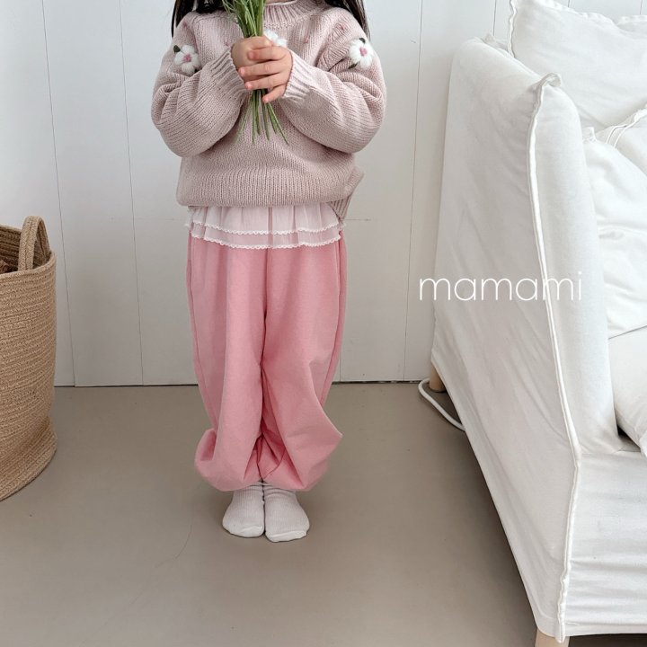 Mamami - Korean Children Fashion - #designkidswear - Sugar Frill Jogger Pants - 6