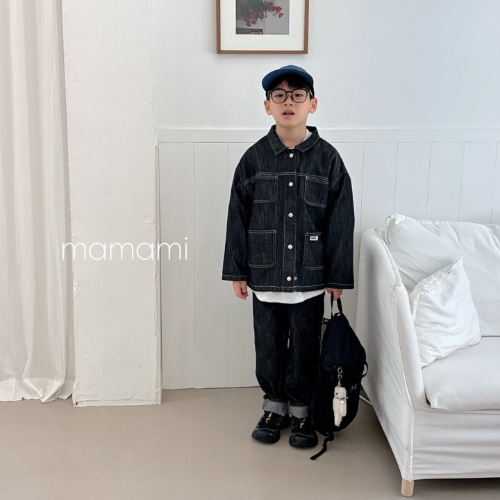 Mamami - Korean Children Fashion - #designkidswear - Non-Fade Denim Pants - 3