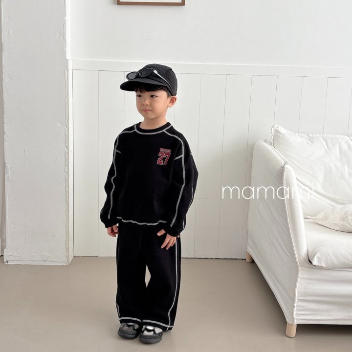 Mamami - Korean Children Fashion - #discoveringself - 27 Stitch Sweatshirt - 3