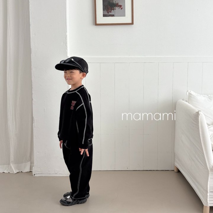 Mamami - Korean Children Fashion - #discoveringself - 27 Stitch Sweatshirt - 4