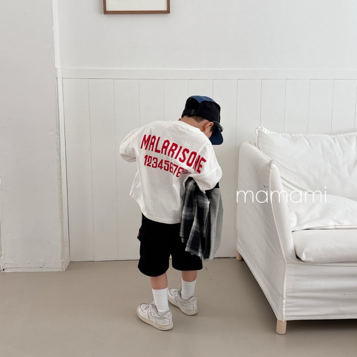 Mamami - Korean Children Fashion - #fashionkids - Malari Sone Number Tee - 10