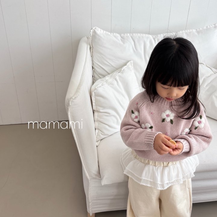 Mamami - Korean Children Fashion - #fashionkids - Blossom Knit - 3