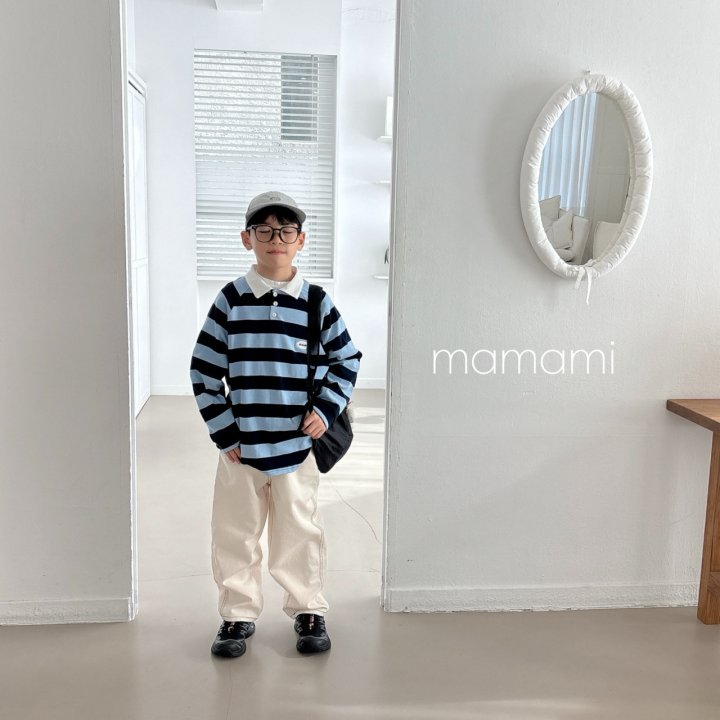 Mamami - Korean Children Fashion - #fashionkids - Day Rugby Collar Tee - 4