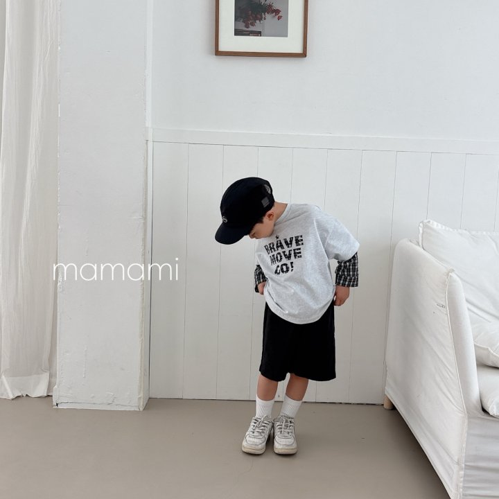 Mamami - Korean Children Fashion - #kidsshorts - Go Layered Tee - 8