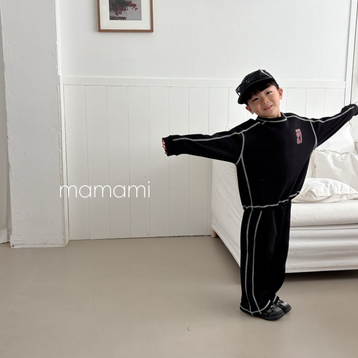 Mamami - Korean Children Fashion - #kidsstore - 27 Stitch Sweatshirt - 6