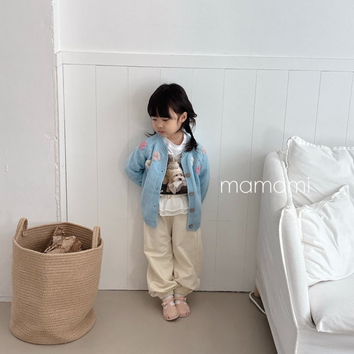 Mamami - Korean Children Fashion - #kidsshorts - Flora Cardigan - 4