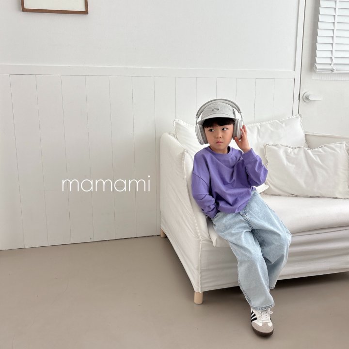Mamami - Korean Children Fashion - #kidzfashiontrend - Back Line Tape Tee - 10