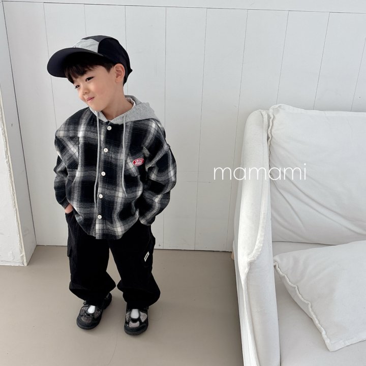 Mamami - Korean Children Fashion - #kidzfashiontrend - Spring Check Hooded Jumper - 9