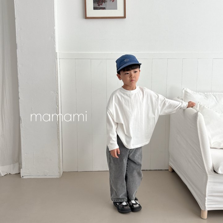 Mamami - Korean Children Fashion - #littlefashionista - Back Line Tape Tee - 12