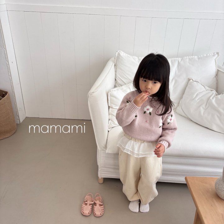Mamami - Korean Children Fashion - #littlefashionista - Blossom Knit - 8