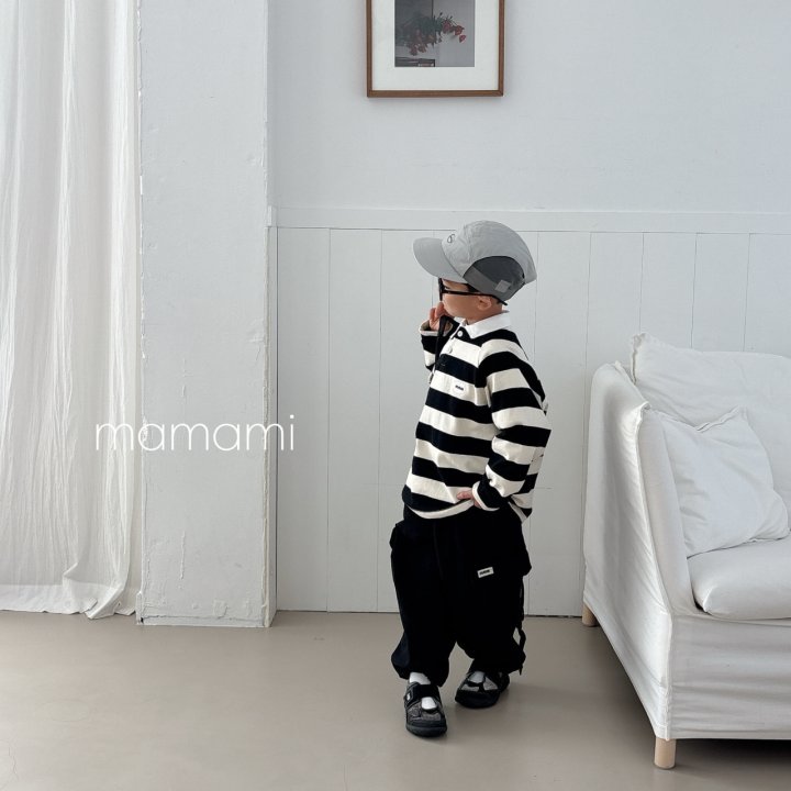 Mamami - Korean Children Fashion - #Kfashion4kids - Campus Cargo Pants - 4