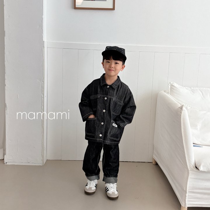 School Denim Jacket by Mamami for Child - view 3