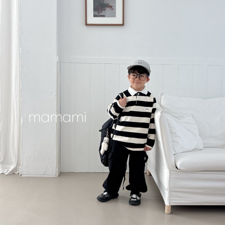 Mamami - Korean Children Fashion - #magicofchildhood - Day Rugby Collar Tee - 9
