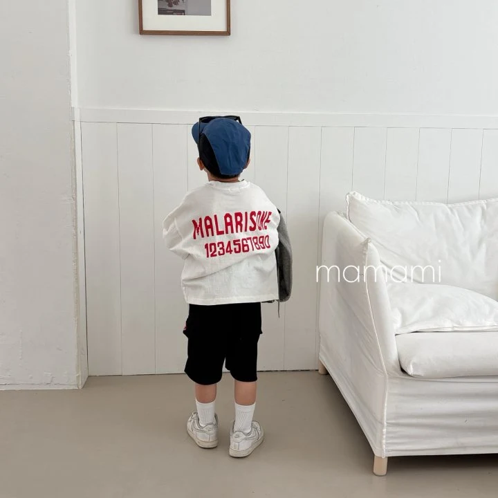 Mamami - Korean Children Fashion - #littlefashionista - Vintage Terry Cargo Pants - 4
