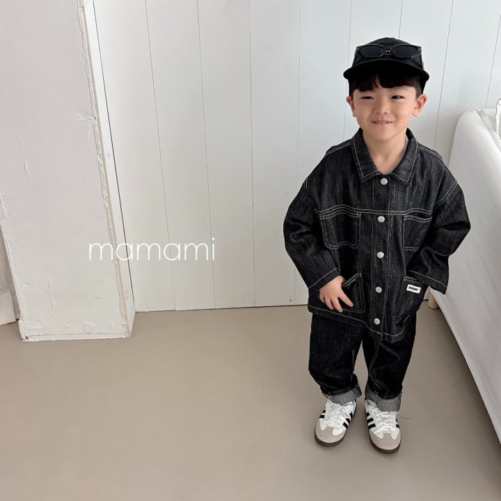 School Denim Jacket by Mamami for Child - view 4