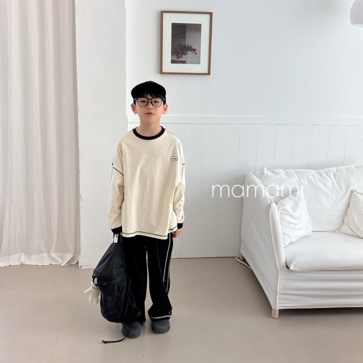 Mamami - Korean Children Fashion - #minifashionista - Signature Stitch Tee - 6