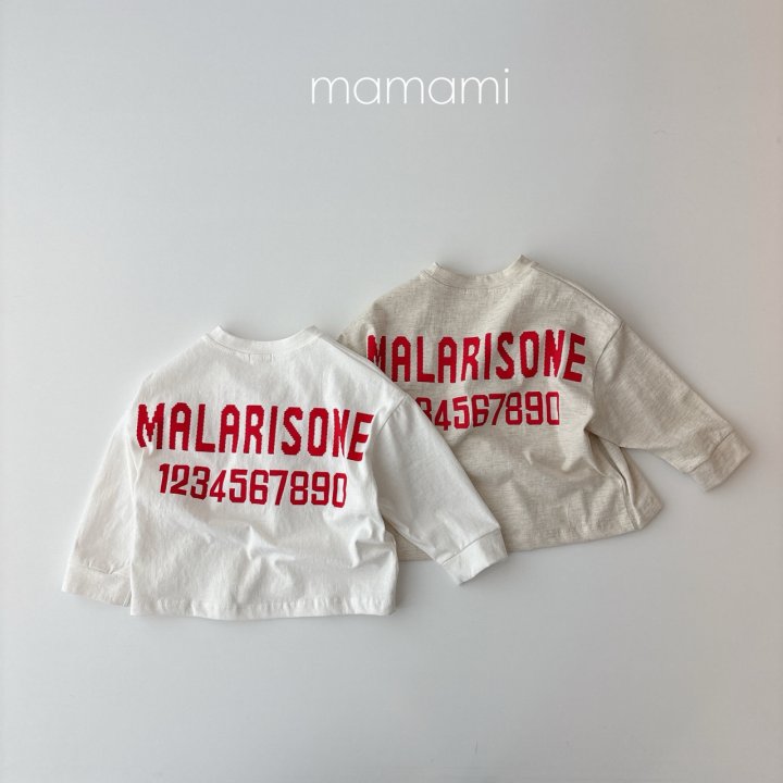 Mamami - Korean Children Fashion - #minifashionista - Malari Sone Number Tee - 3