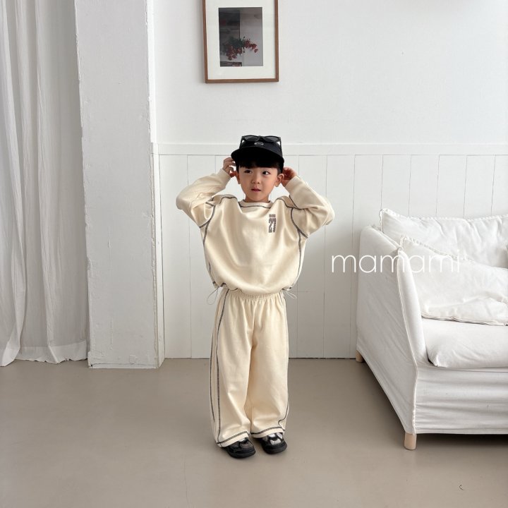 Mamami - Korean Children Fashion - #minifashionista - Stitch Track Pants - 11