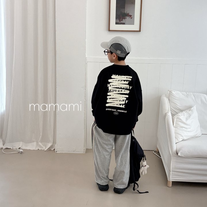 Mamami - Korean Children Fashion - #minifashionista - Triple Line Track Pants - 8