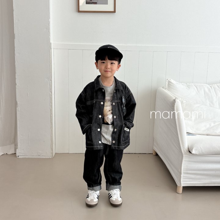 School Denim Jacket by Mamami for Child - view 5