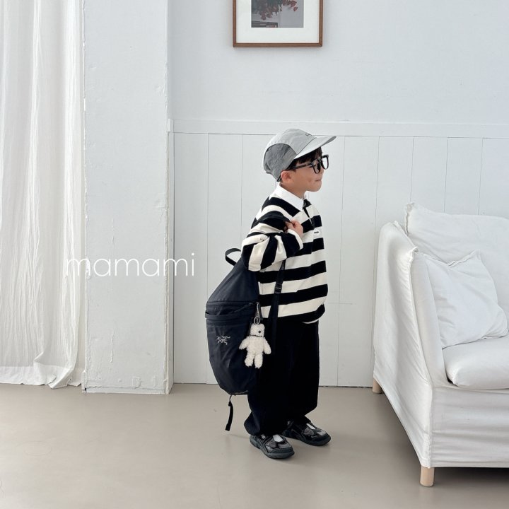 Mamami - Korean Children Fashion - #prettylittlegirls - Day Rugby Collar Tee - 11