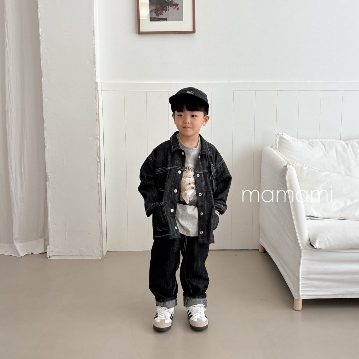 School Denim Jacket by Mamami for Child - view 6