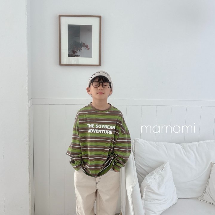 Mamami - Korean Children Fashion - #stylishchildhood - The Multi Stripe Tee - 6