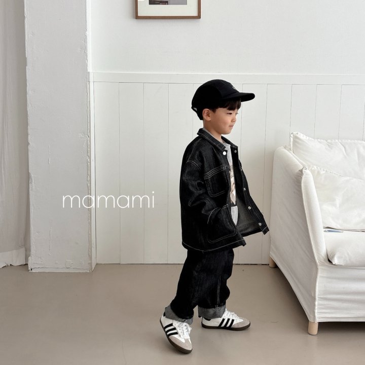 School Denim Jacket by Mamami for Child - view 7