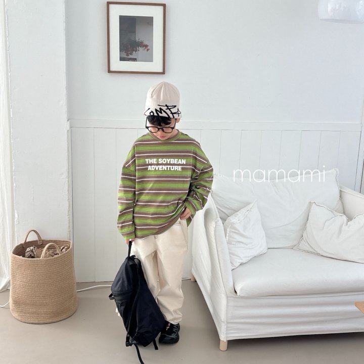 Mamami - Korean Children Fashion - #toddlerclothing - The Multi Stripe Tee - 5