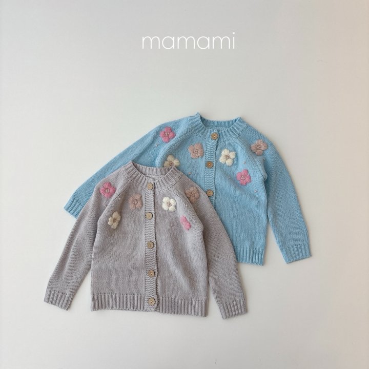 Mamami - Korean Children Fashion - #toddlerclothing - Flora Cardigan - 12