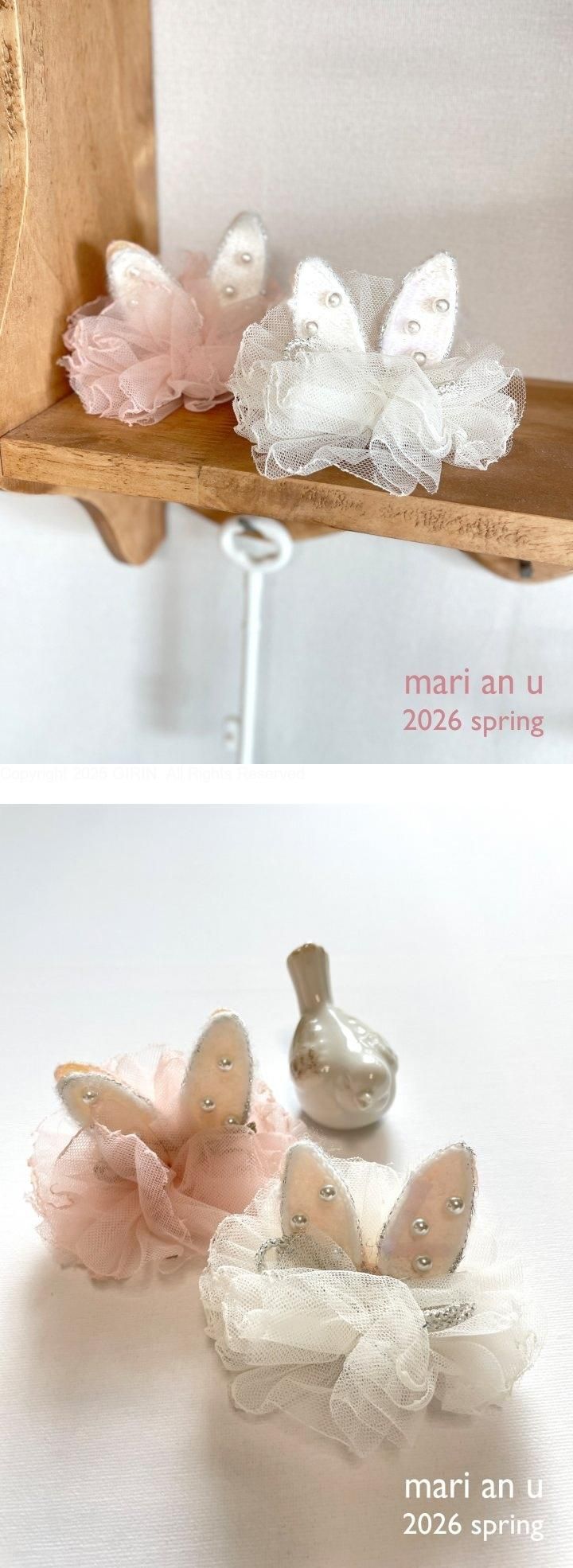 Mari An U - Korean Children Fashion - #designkidswear - Bunny Hairpin