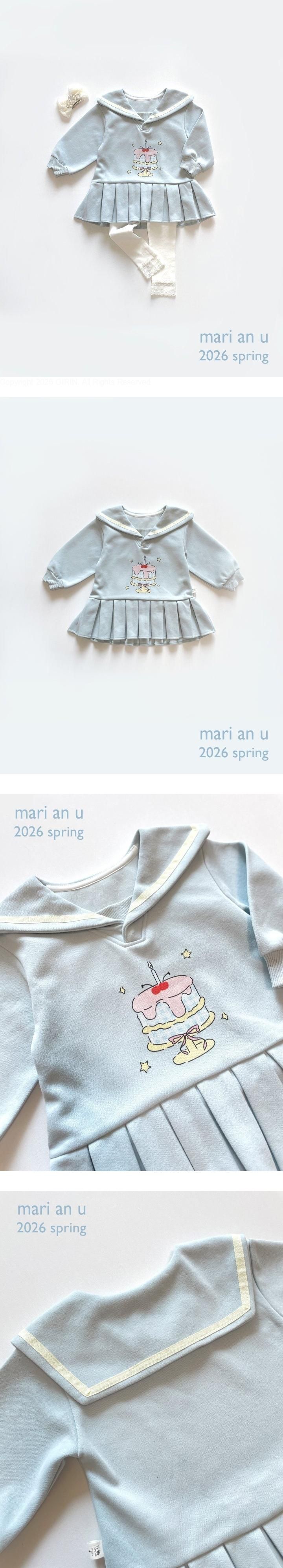 Mari An U - Korean Children Fashion - #stylishchildhood - Sailor One-piece