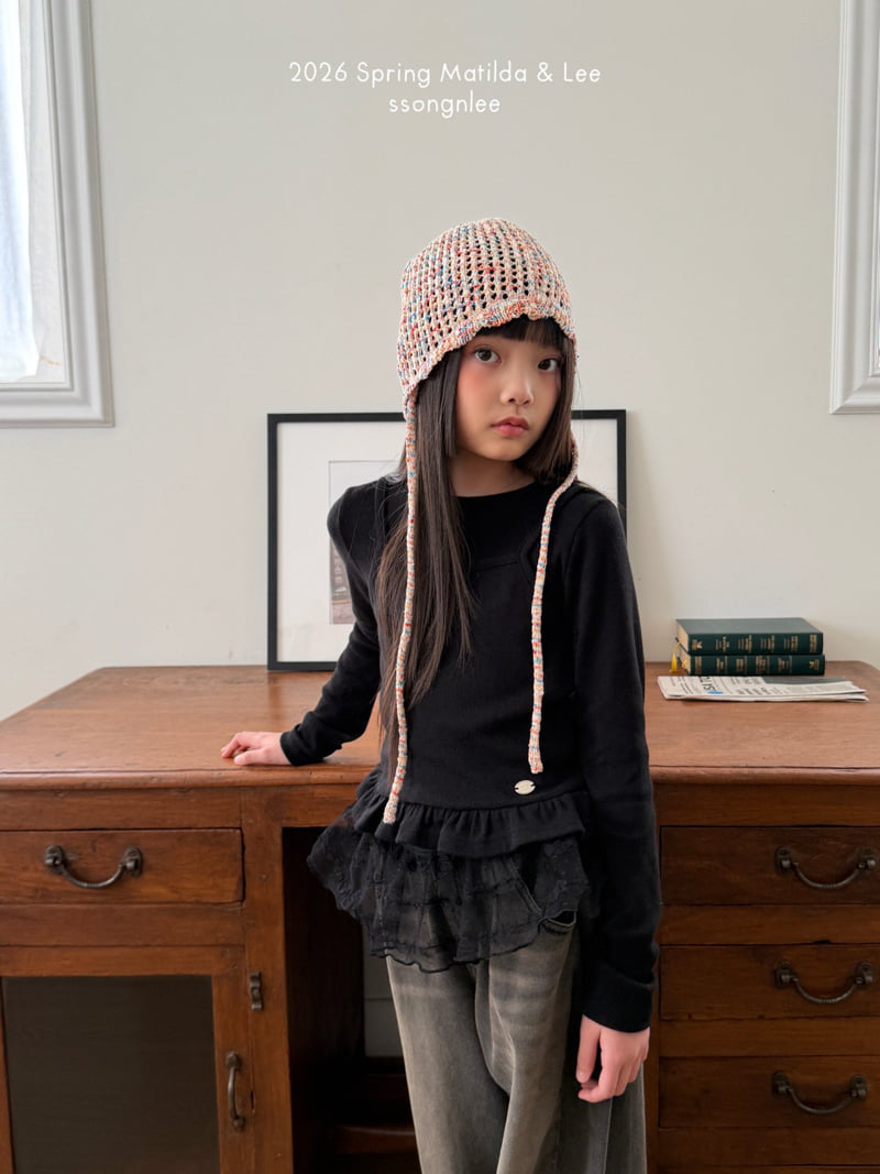 Matilda & Lee - Korean Children Fashion - #kidzfashiontrend - Lovely Frill Tee - 4