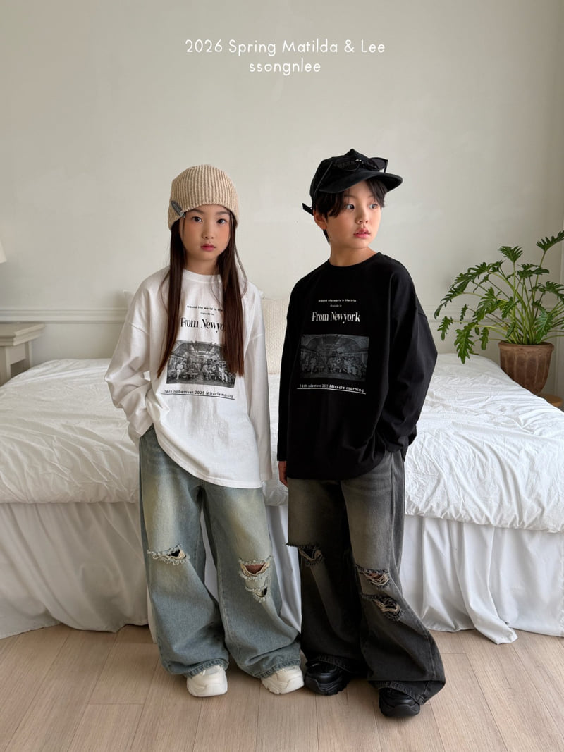 Matilda & Lee - Korean Children Fashion - #Kfashion4kids - New York Tee - 6