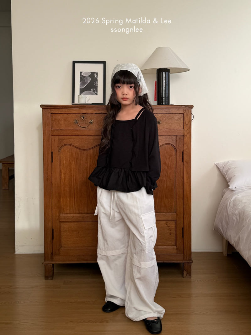 Matilda & Lee - Korean Children Fashion - #Kfashion4kids - String Pocket Pants - 10