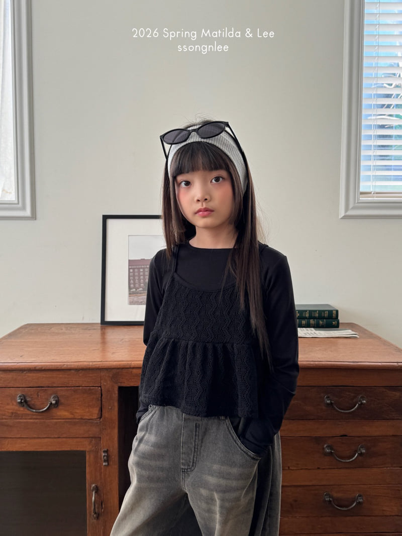 Matilda & Lee - Korean Children Fashion - #Kfashion4kids - Crochet Bustier - 5