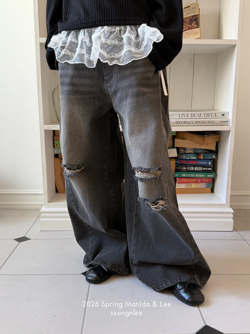 Matilda & Lee - Korean Children Fashion - #Kfashion4kids - Sheer Wrap Skirt - 9