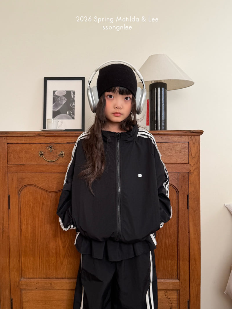 Matilda & Lee - Korean Children Fashion - #Kfashion4kids - Lace Track Jumper - 5