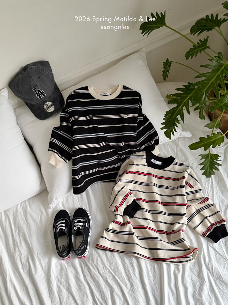 Matilda & Lee - Korean Children Fashion - #childofig - Multi Stripe Tee