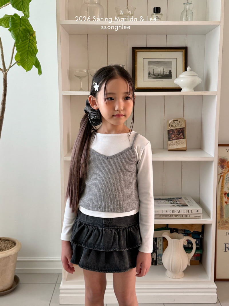 Matilda & Lee - Korean Children Fashion - #childofig - Lace Bustier - 10