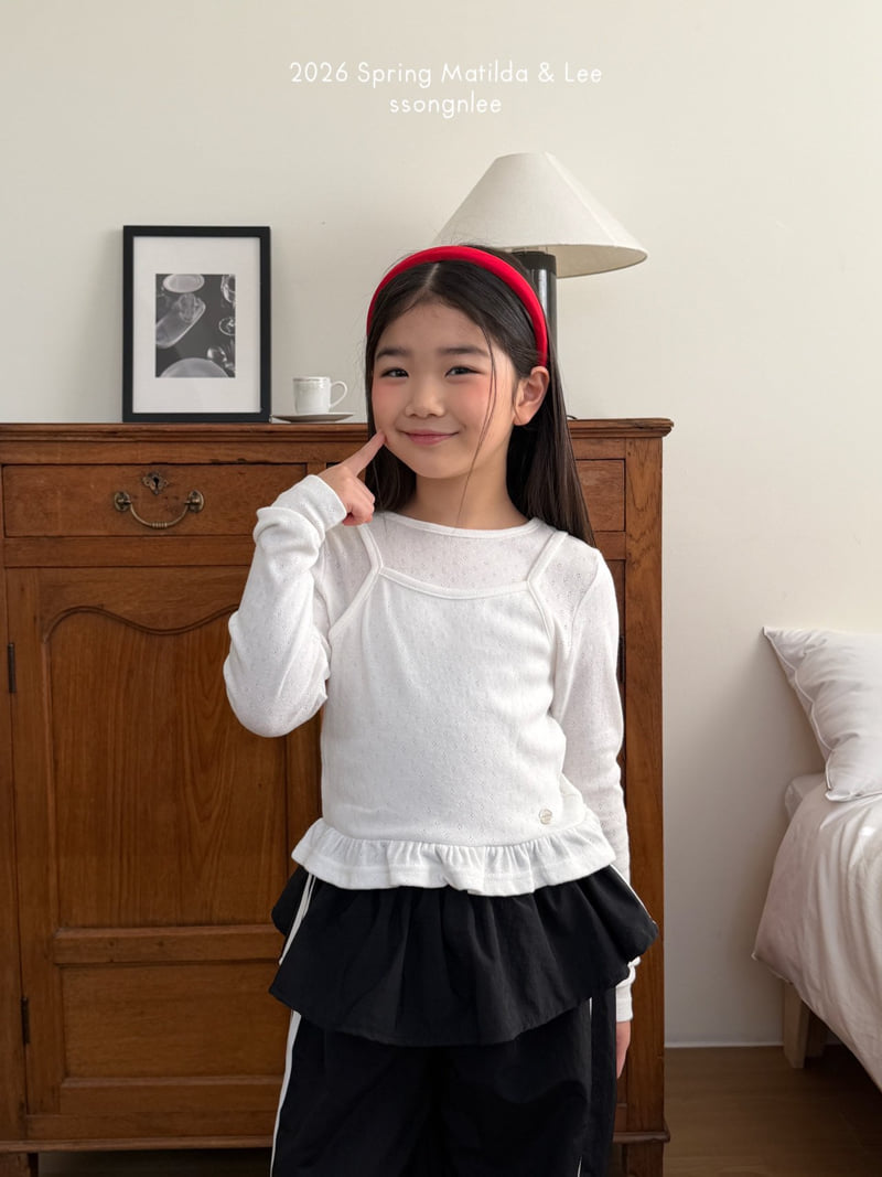 Matilda & Lee - Korean Children Fashion - #childofig - Lovely Frill Tee - 10