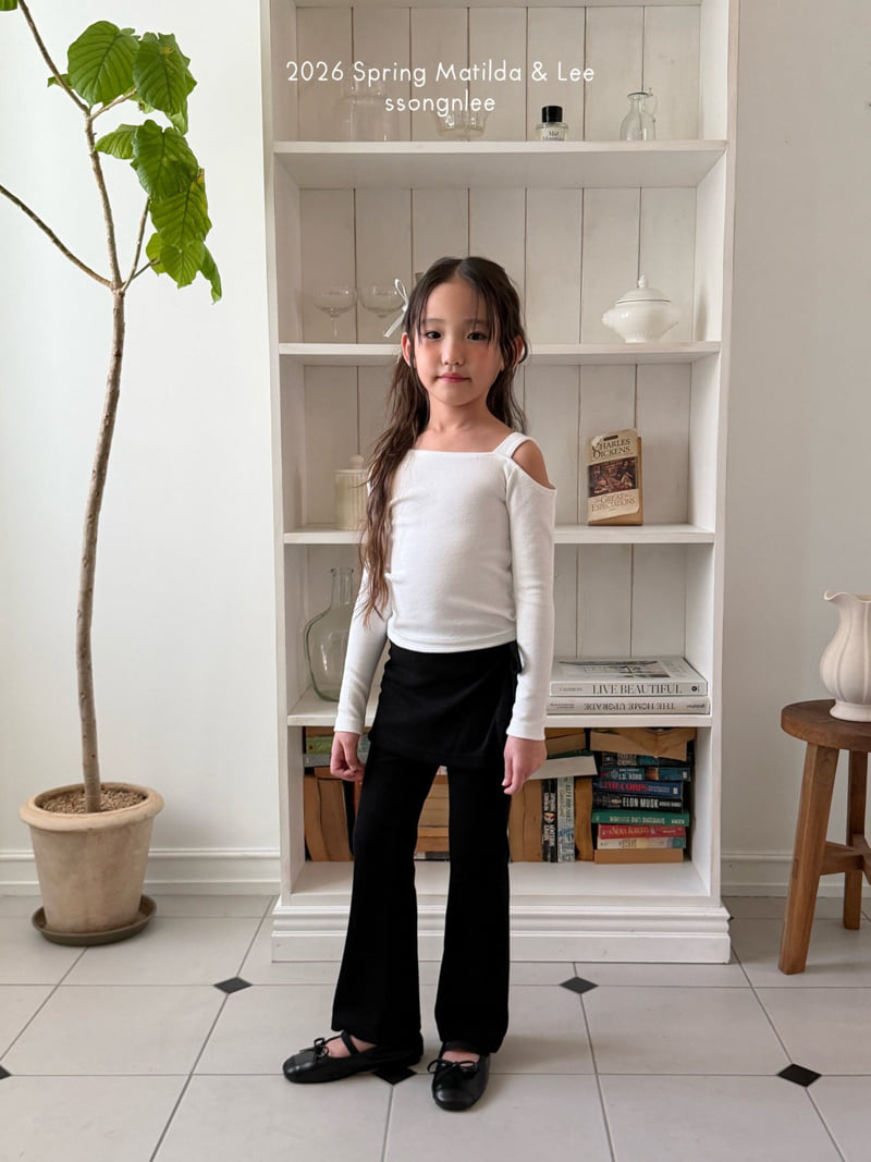 Matilda & Lee - Korean Children Fashion - #childofig - Bootcut Skirt Pants - 4